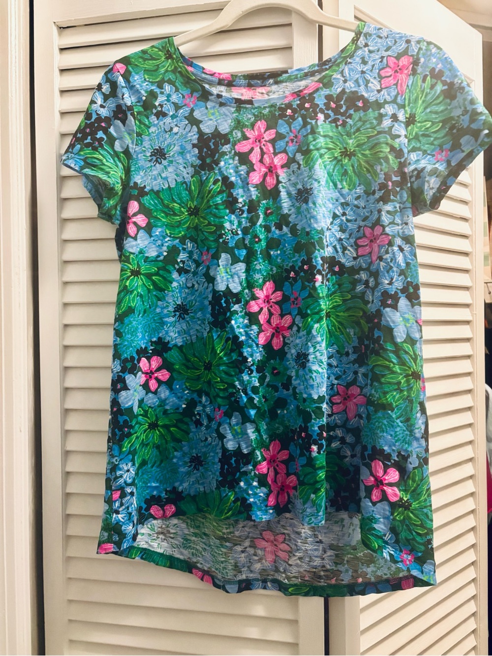 Lilly Pulitzer Etta Top sz Small Soirée All Day.